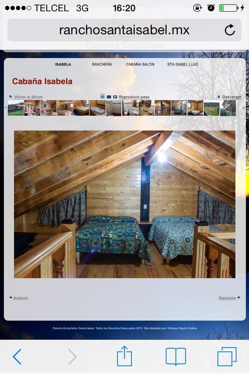 Cabanas Santa Isabel Βίλα Refugio Εξωτερικό φωτογραφία