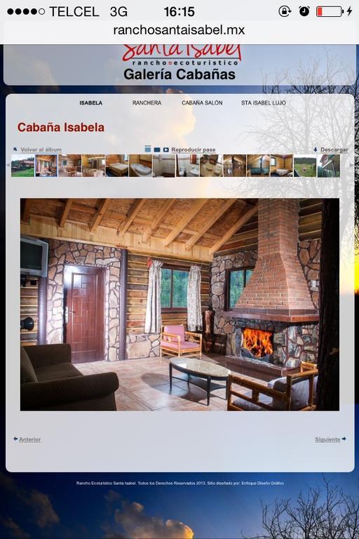 Cabanas Santa Isabel Βίλα Refugio Εξωτερικό φωτογραφία